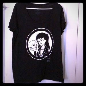 Black tee Daria Shirt